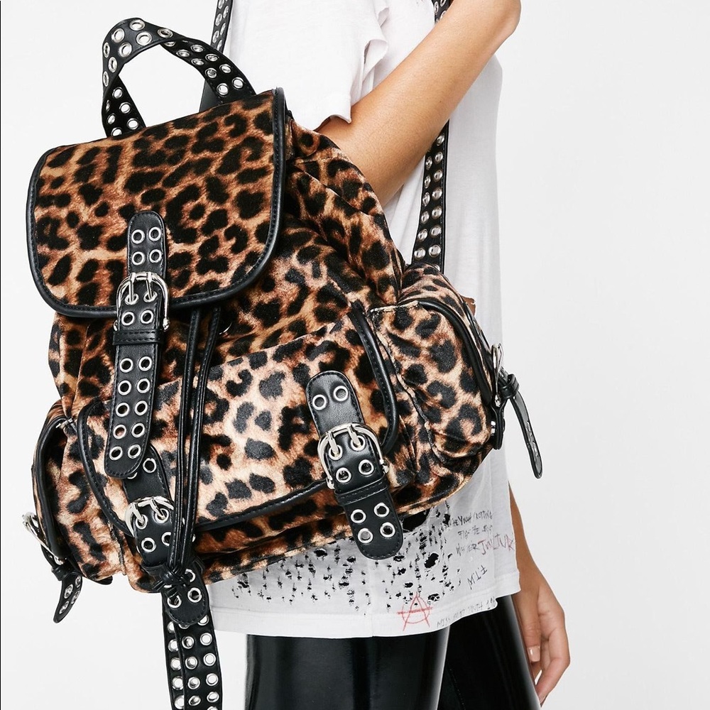 Cheetah Dolls Kill Backpack